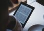 Reading on an e-book reader