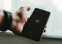 person holding black android smartphone