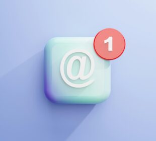 a white square with a red circle on top of it