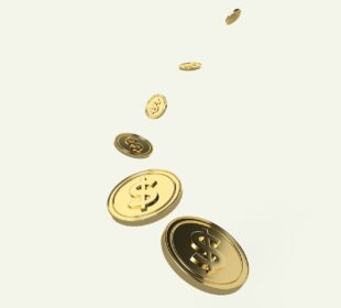 a group of coins