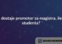 Ile dostaje promotor za magistra, ile za studenta?