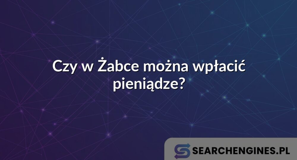 Czy w Żabce można wpłacić pieniądze?