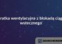Kratka wentylacyjna z blokadą ciągu wstecznego